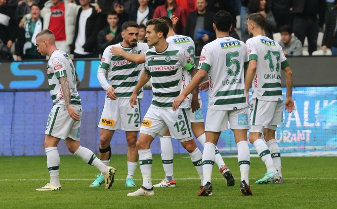 Konyaspor ligde galibiyeti hatrlad!