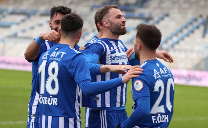 Erzurumspor tek golle kazand�, nefes ald�