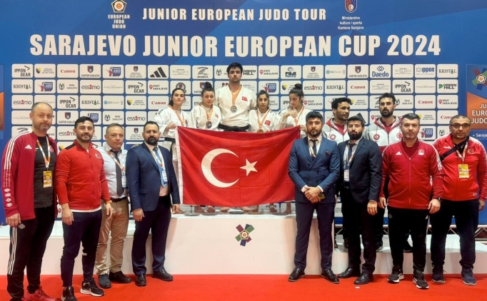 Gen� judocularda 12 madalya birden