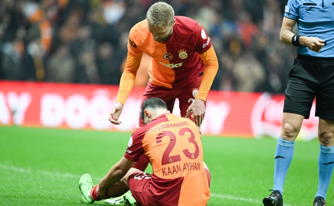 Galatasaray'da sakatlk: Devam edemedi