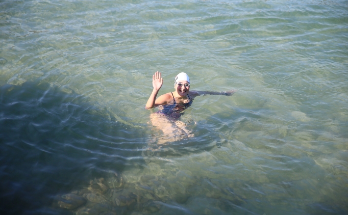 Y�z�c� Aysu T�rko�lu, Cook Bo�az�'n� ge�ti