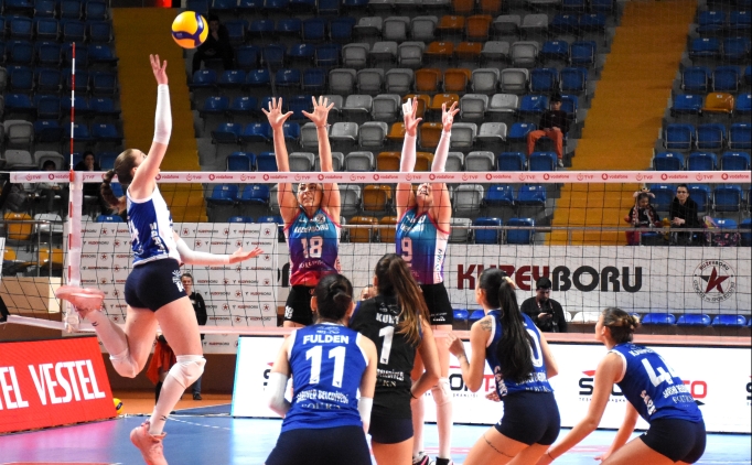 Kuzeyboru sahas�nda set vermeden kazand�