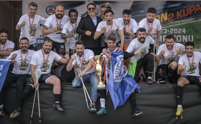 Ampute Futbol S�per Ligi'nde Alves Kablo Spor Kul�b� �ampiyon oldu