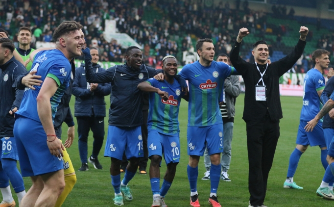 aykur Rizespor'un evinde rakibi Baakehir