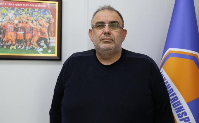 �skenderunspor'da hedef TFF 1. Lig'e y�kselmek