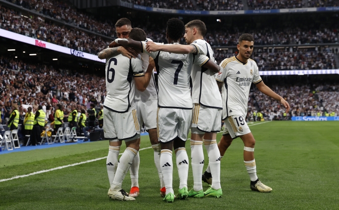 LaLiga'da ampiyon Real Madrid