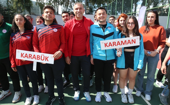 Hatay'da �ller Aras� 2. Kort Tenis Turnuvas� ba�lad�