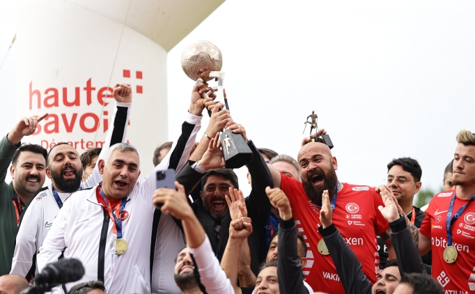 T�rkiye Ampute Milli Futbol Tak�m�, Avrupa �ampiyonu!