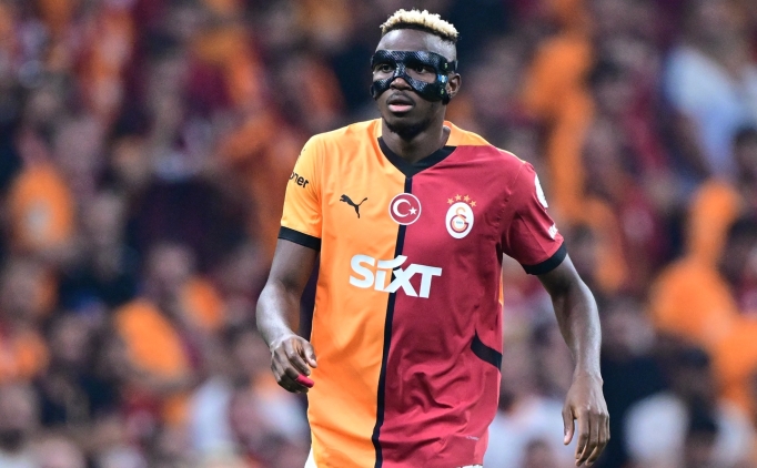 Galatasaray'dan Osimhen maskesi için açıklama!