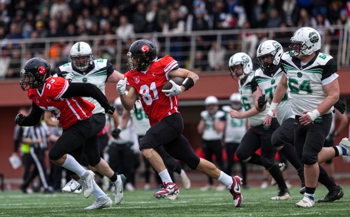 Korumal� Amerikan Futbolu Milli Tak�m�, �rlanda'y� yendi