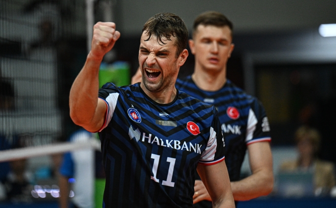 CEV ampiyonlar Ligi'nde Halkbank, set vermeden kazand