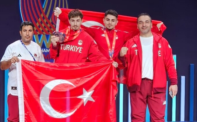 Halter �ampiyonas�'nda millilerden 3 madalya!