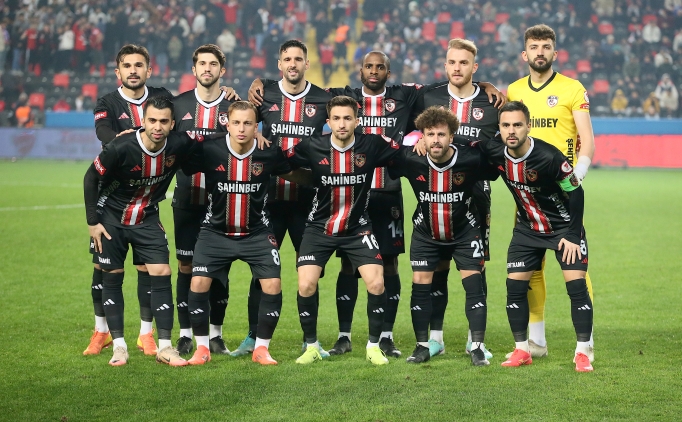 Gaziantep FK'de 3 eksik, 4 pheli