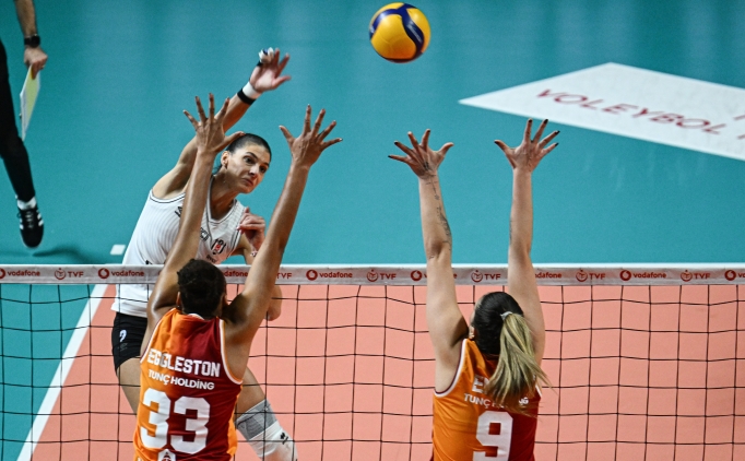 Kadn voleybolunda derbi heyecan: Galatasaray-Beikta