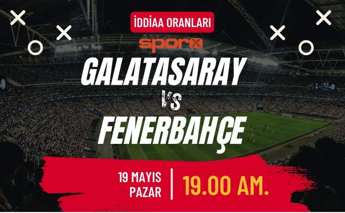 Galatasaray - Fenerbahe Canl Bilyoner'de