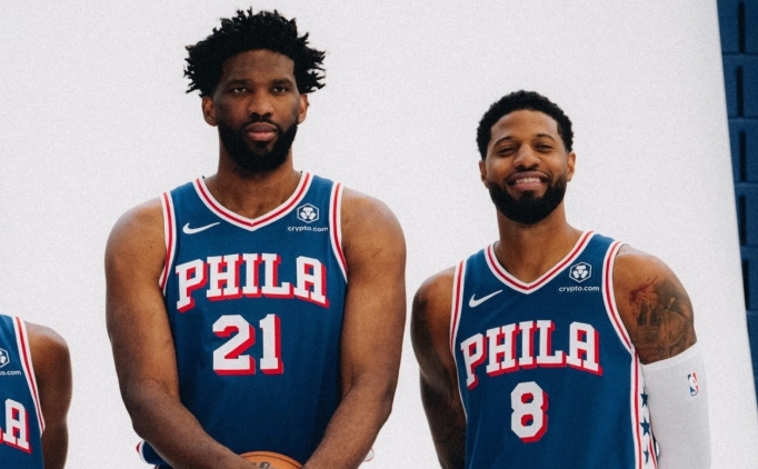 Embiid ve George, 76ers'n ilk manda yok