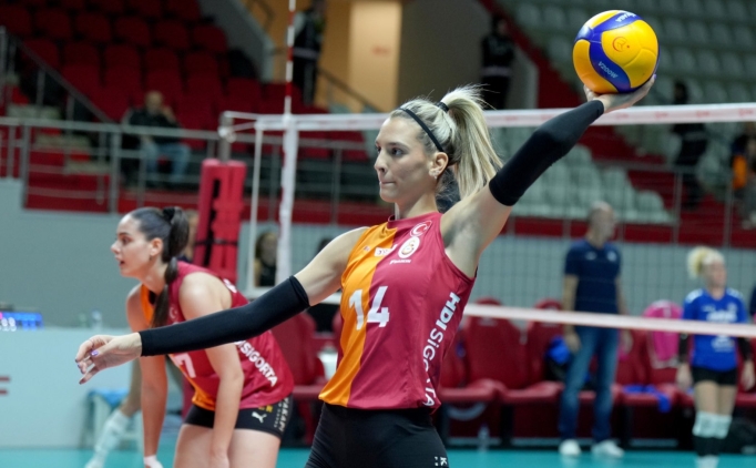 Galatasaray Daikin, CEV Challenge Kupas'nda Wiesbaden'e set vermedi!