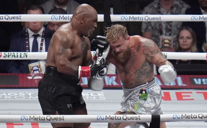 Jake Paul, Mike Tyson' malup etti!