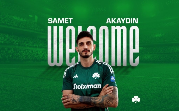 Panathinaikos resmen aklad: Samet Akaydin