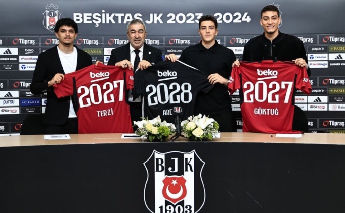 Be�ikta�'ta 3 imza at�ld�