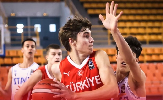 U16 Erkek Basketbol Milli Takm, talya'ya kaybetti