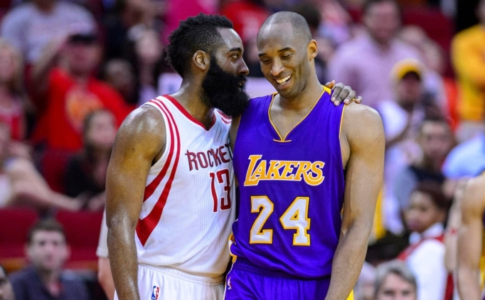 Harden: 'Kobe Bryant, benim GOAT'um'