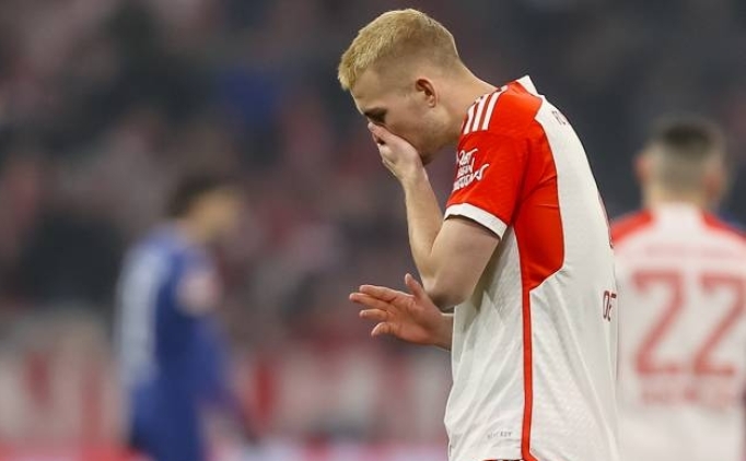 Bayern Mnih'te Matthijs de Ligt sakatland