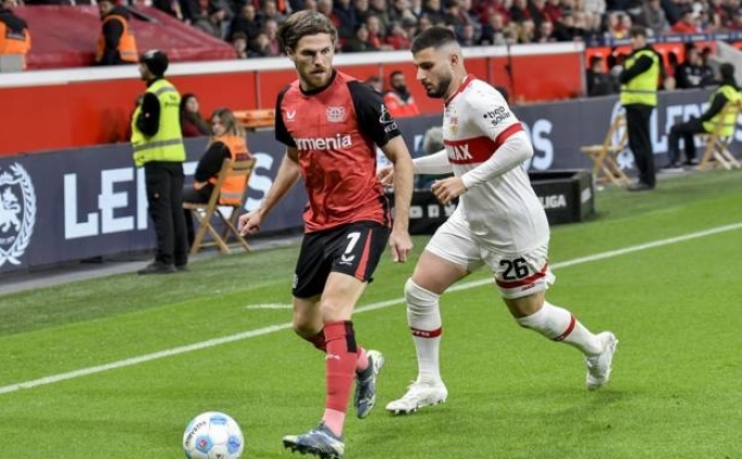 Bayer Leverkusen yine berabere kald