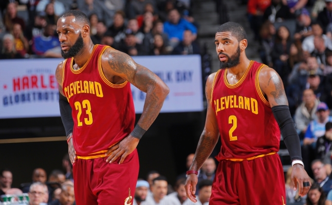 Kyrie, LeBron'un aklamasna yant verdi: 'Onu zlyorum'