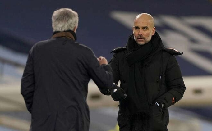 Guardiola: 'Mourinho ile aynyz'