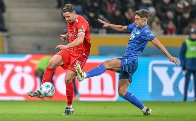 Hoffenheim ile Freiburg bir puana raz oldular