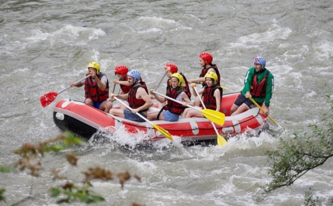 Okul Sporlar Rafting Trkiye ampiyonas balad