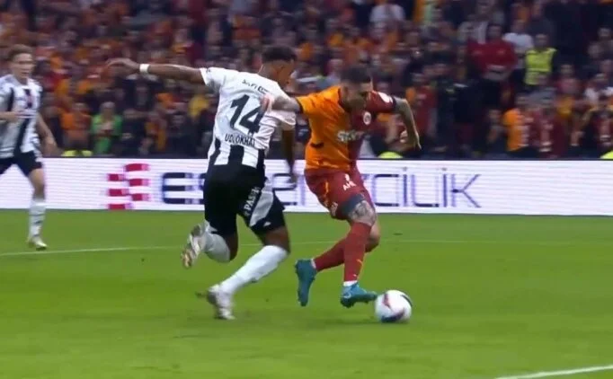 Galatasaray'n derbide penalt bekledii pozisyon