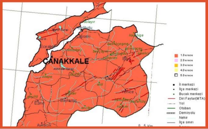 anakkale deprem blgesi mi? anakkale risk haritas