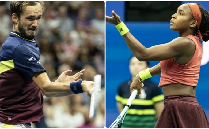 Avustralya Ak'ta Medvedev ve Gauff tur atlad