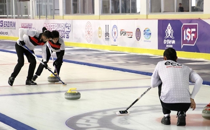 Curling Sper Lig msabakalar Erzurum'da tamamland