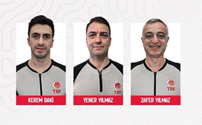 FIBA 2025 Avrupa ampiyonas'nda 3 Trk hakem!