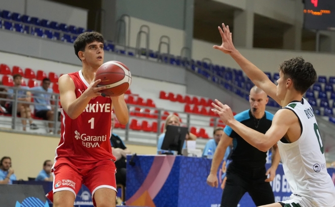 FIBA 16 Yaş Altı Erkekler Avrupa Şampiyonası'nda galibiyet