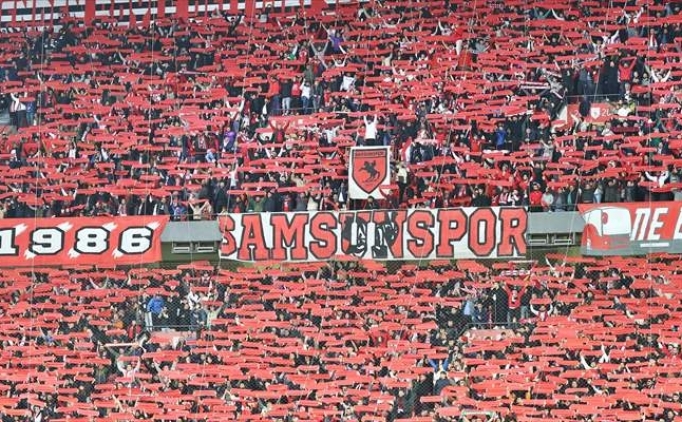 Samsunsporlular'dan Filistin'e destek