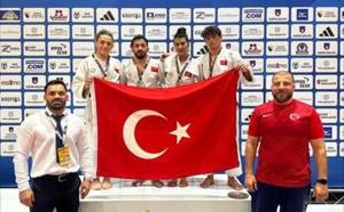 Milli judoculardan Avrupa Kupas�'n�n ilk g�n�nde 4 madalya