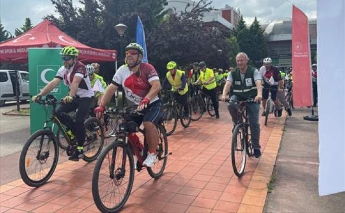  Sakarya ve �evre illerde 12. Geleneksel Ye�ilay Bisiklet Turu d�zenlendi