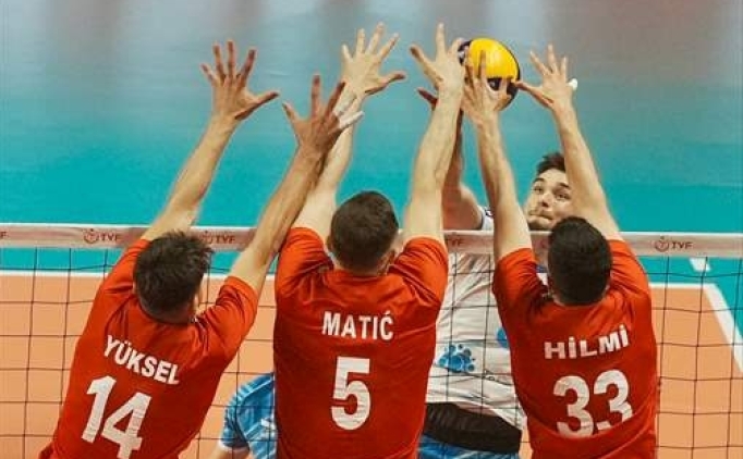 A Milli Erkek Voleybol Tak�m�m�z, Slovenya'y� yendi