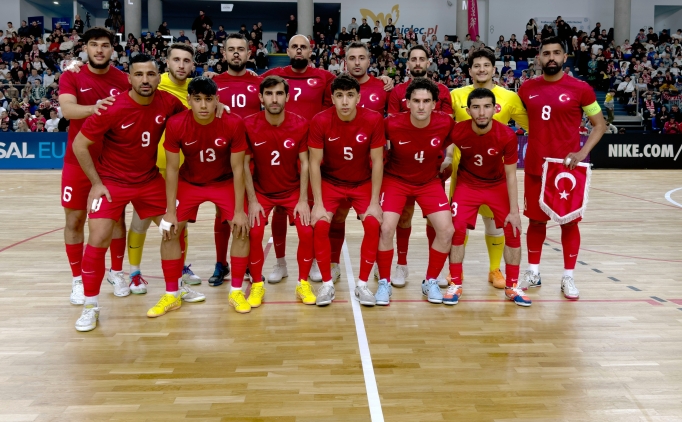 Futsal Milli Tak�m�, farkl� kaybetti!