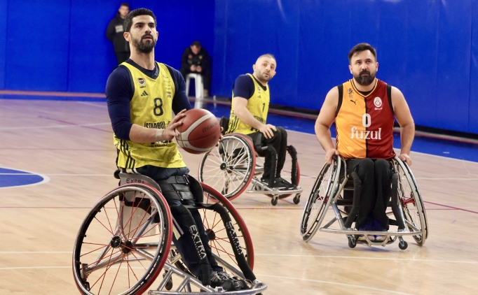 Tekerlekli Sandalye Basketbolu final serisinin ilk ma�� Galatasaray'�n!