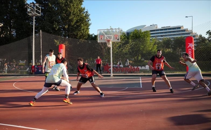  3x3 basketbol turnuvas�nda kazananlar a��kland�
