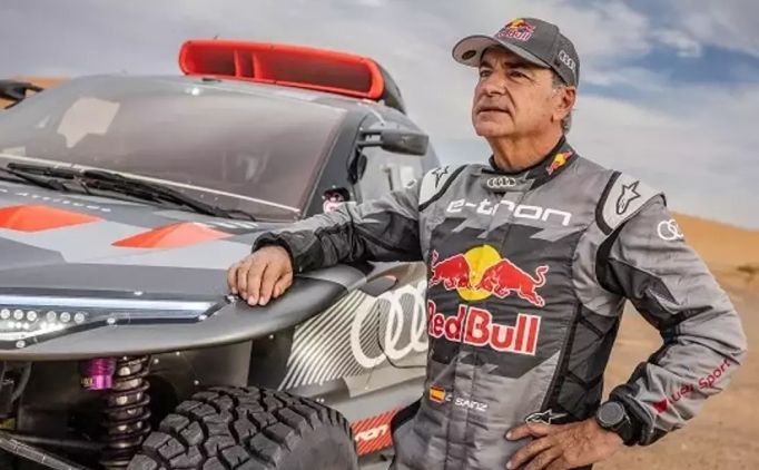 Red Bull sporcusu Sainz, 2025 Dakar Rallisi'nde yaracak