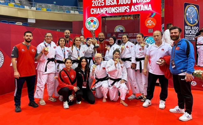 Judoda alt�n madalya kazand�k!