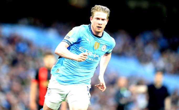 Kevin de Bruyne u�a�a bindi, rota Napoli