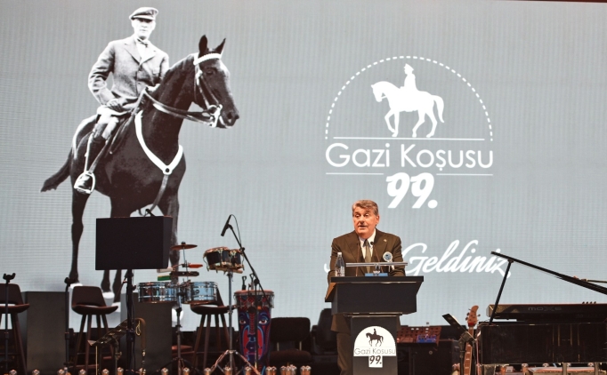 99. Gazi Ko�usu resepsiyonunda yar�� d�nyas� bir araya geldi