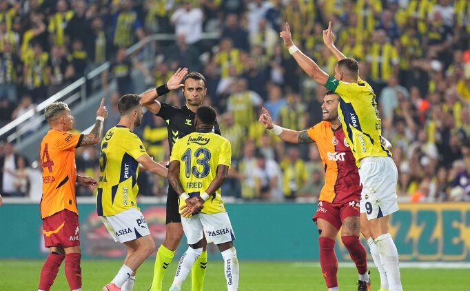 TFF'den derbinin hakemi i�in a��klama!